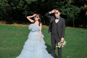 圓了一個不辦婚禮的婚紗夢