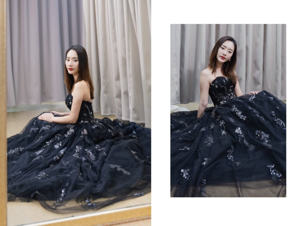 搶先看！拍照特殊款造型禮服，透明不加價新款婚紗試穿心得