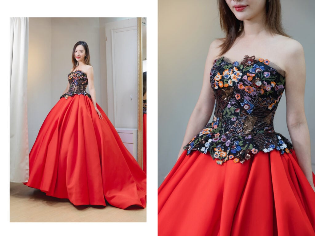 搶先看！拍照特殊款造型禮服，透明不加價新款婚紗試穿心得