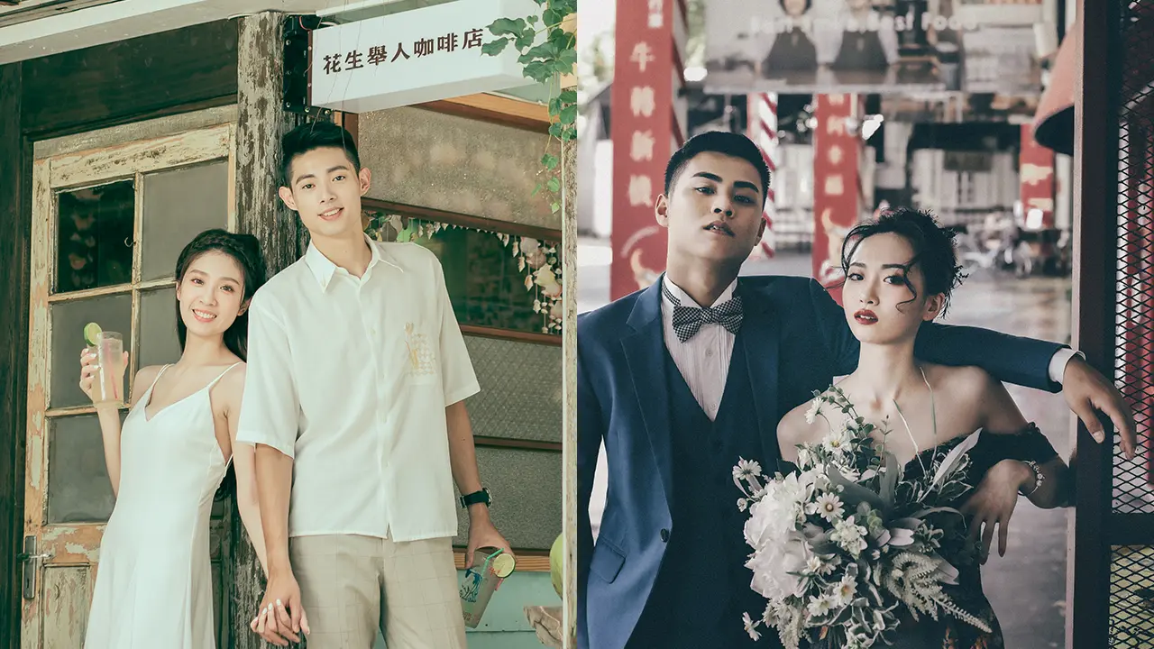 婚紗照風格怎麼選 鹽系日式小清新 V.S 美式濃郁