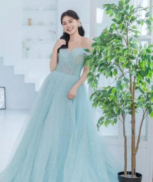 玻璃湖晚宴禮服