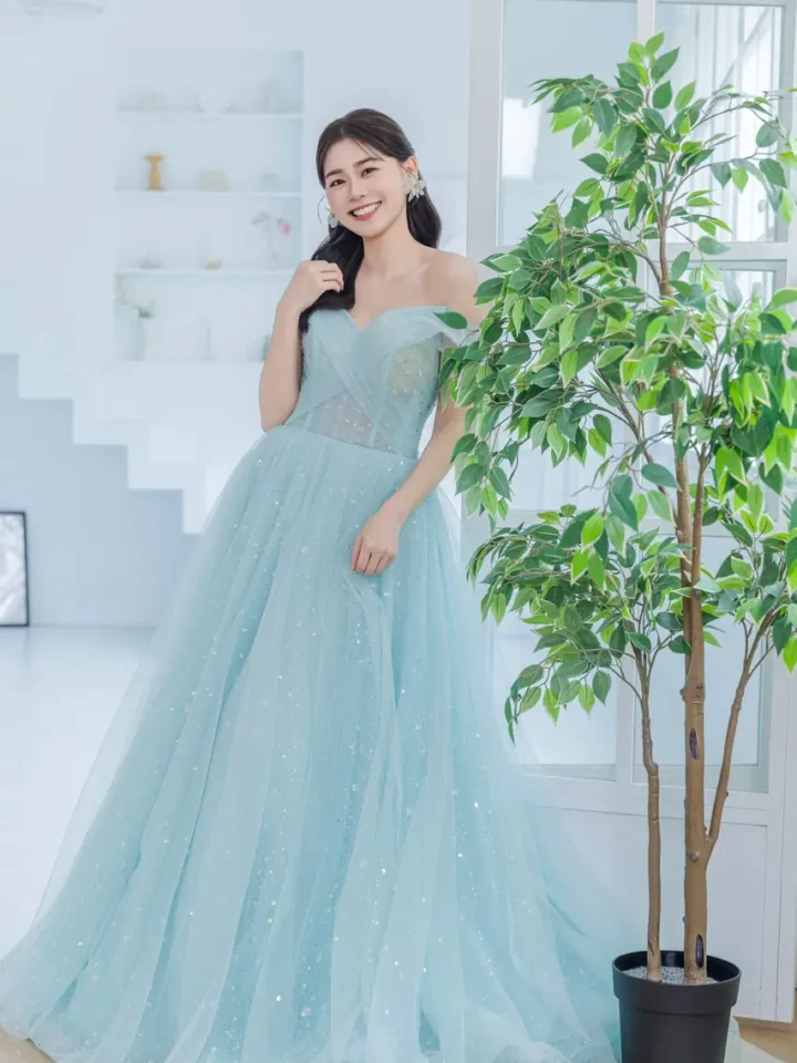 玻璃湖晚宴禮服