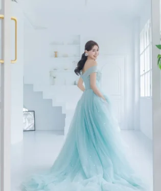 玻璃湖晚宴禮服