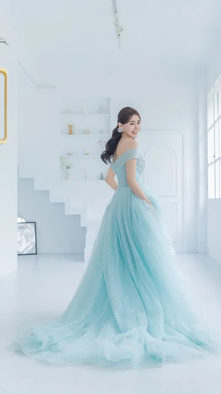 玻璃湖晚宴禮服