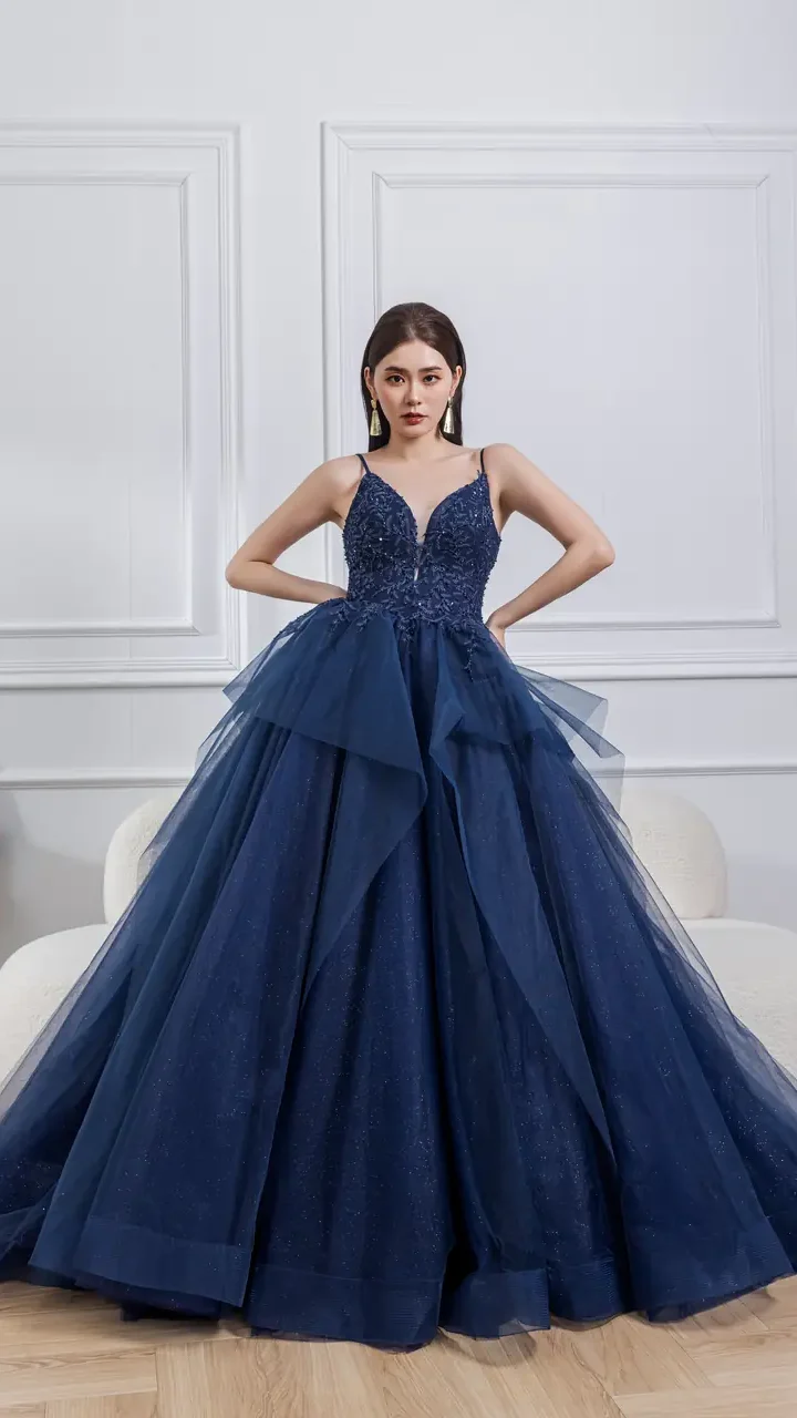 藍移之聲晚宴禮服