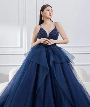 藍移之聲晚宴禮服