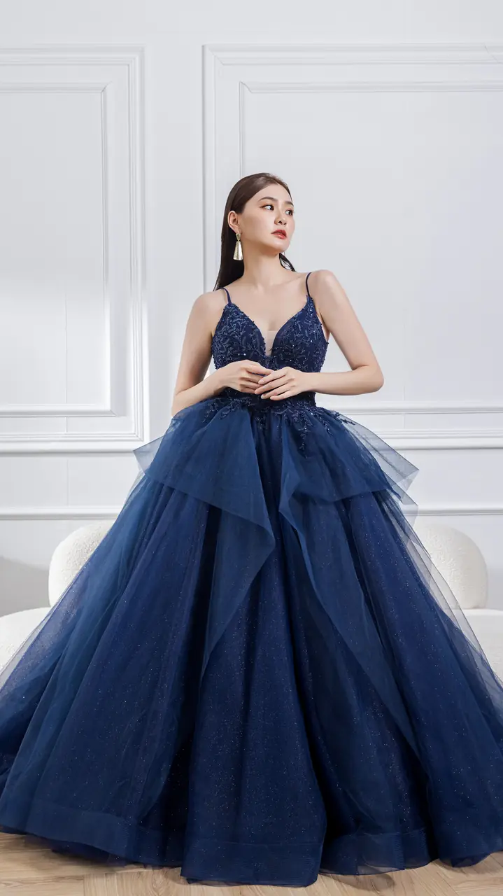 藍移之聲晚宴禮服