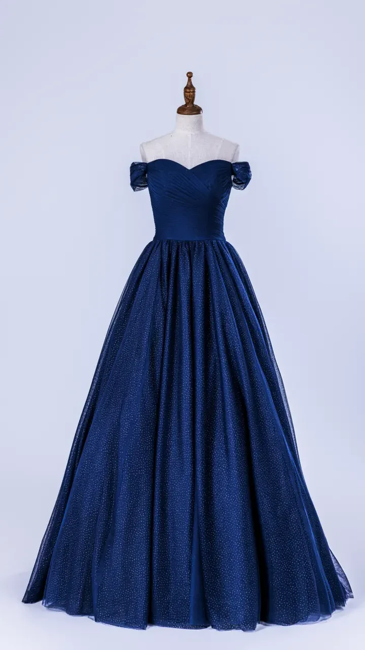 靛夜波詠晚宴禮服