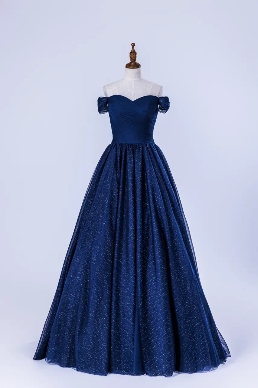 靛夜波詠晚宴禮服