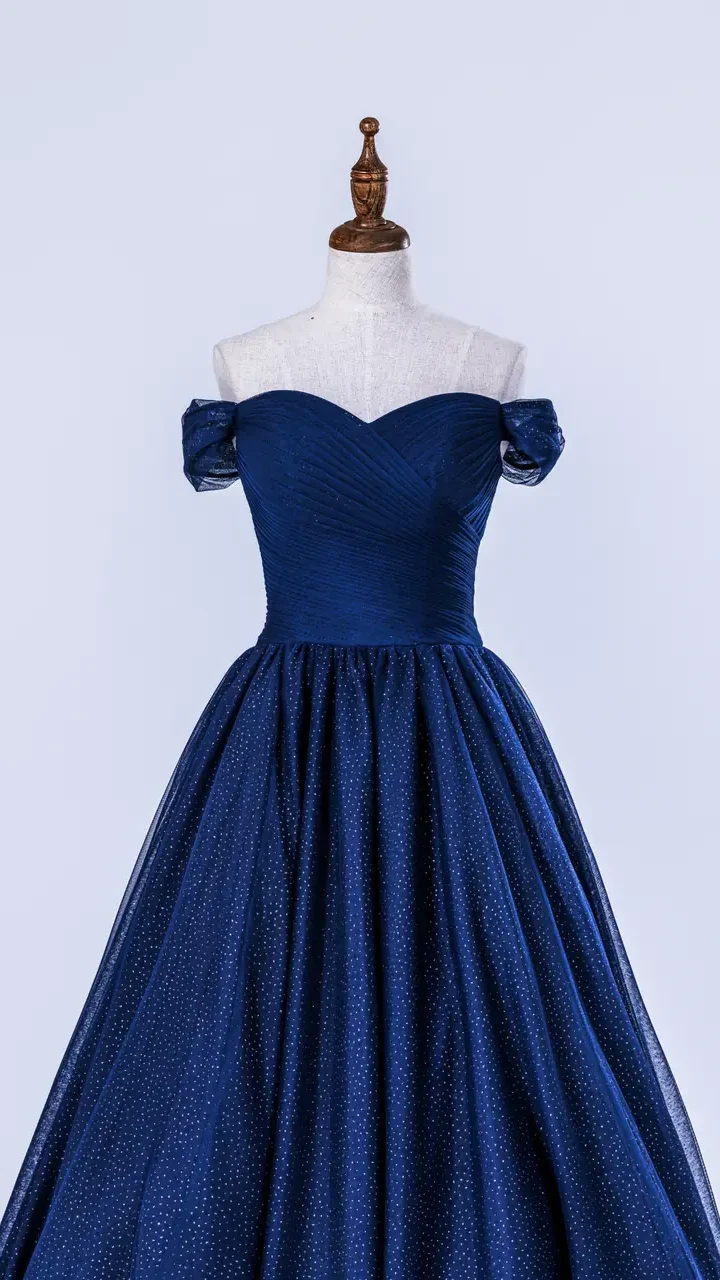 靛夜波詠晚宴禮服