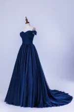 靛夜波詠晚宴禮服