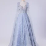 湖霧銀輝晚宴禮服