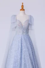 湖霧銀輝晚宴禮服