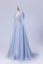 湖霧銀輝晚宴禮服