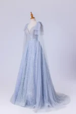 湖霧銀輝晚宴禮服