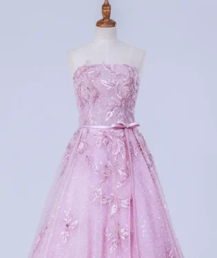 玫瑰雨徑晚宴禮服