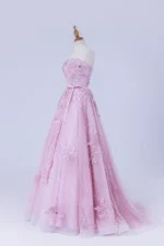 玫瑰雨徑晚宴禮服