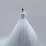 冷燼銀灰晚宴禮服