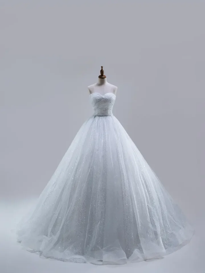 冷燼銀灰晚宴禮服