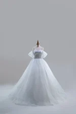 冷燼銀灰晚宴禮服