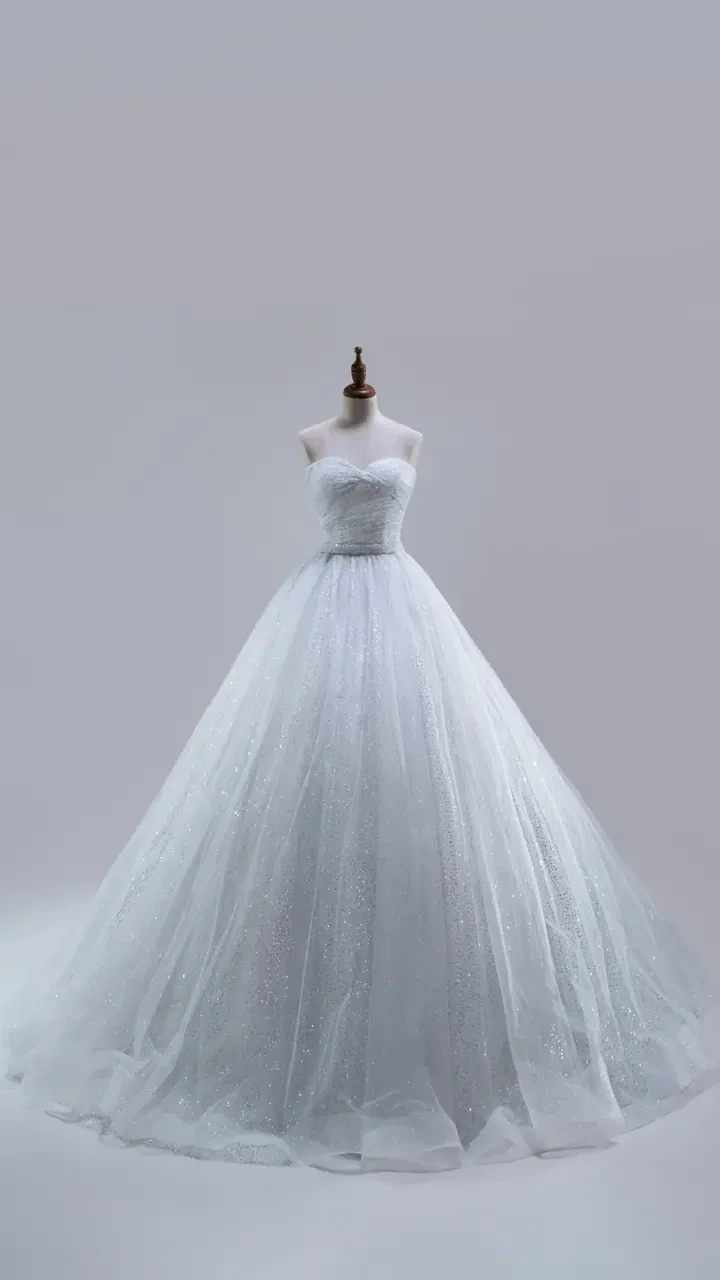 冷燼銀灰晚宴禮服