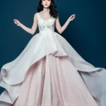 玫瑰塵晚宴禮服