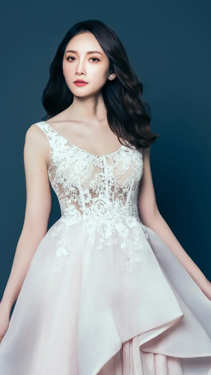 玫瑰塵晚宴禮服