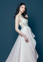 玫瑰塵晚宴禮服