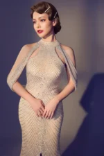 流光折射晚宴禮服