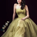 梔光黃昏晚宴禮服