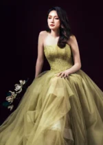 梔光黃昏晚宴禮服