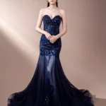 夜航藍語晚宴禮服