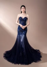 夜航藍語晚宴禮服