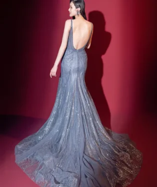 靛夜斷章晚宴禮服