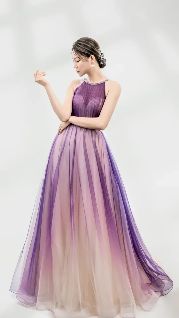 靛暮沉香晚宴禮服