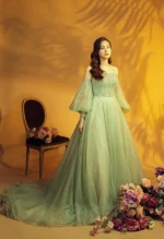 薄荷迷霧晚宴禮服