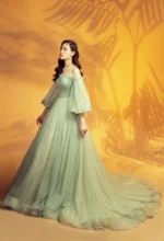 薄荷迷霧晚宴禮服