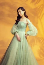 薄荷迷霧晚宴禮服