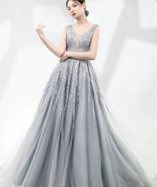 靛雨光年晚宴禮服