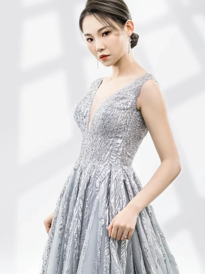靛雨光年晚宴禮服