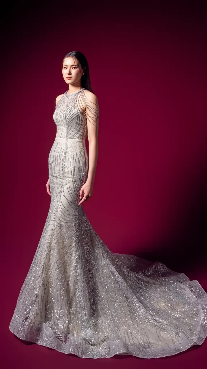 流銀靜語晚宴禮服