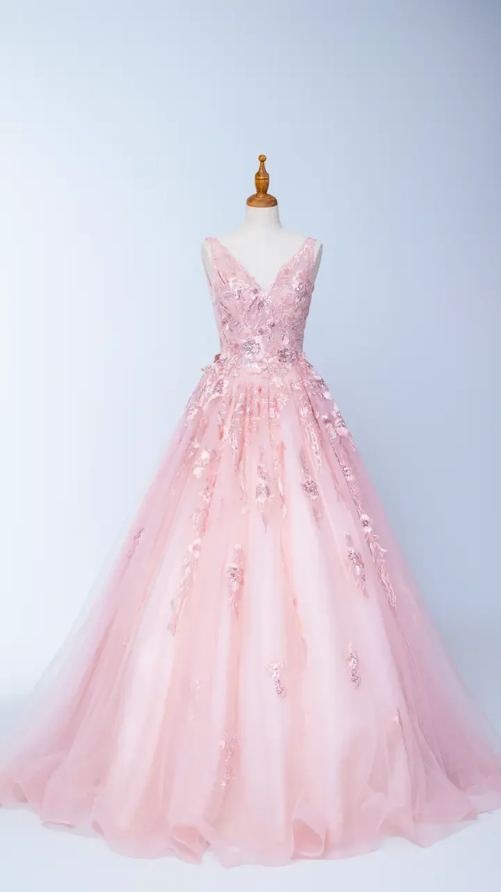 玫瑰遺書晚宴禮服