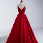 燼紅敘事晚宴禮服