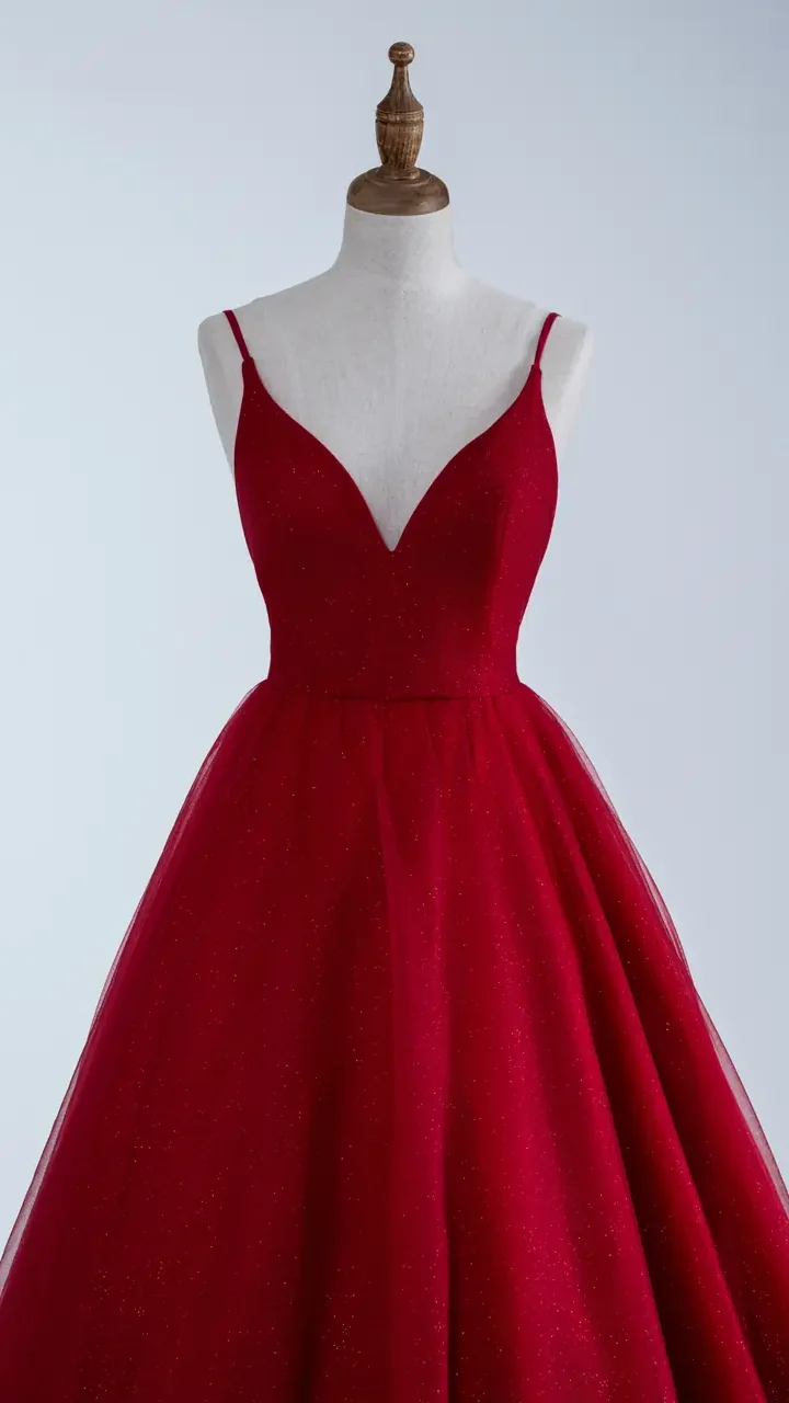 燼紅敘事晚宴禮服