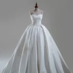 雪域沉語白紗禮服