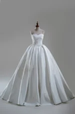 雪域沉語白紗禮服