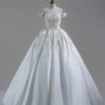 迴光宮廷白紗禮服