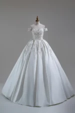 迴光宮廷白紗禮服
