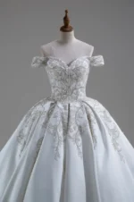 迴光宮廷白紗禮服