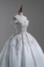 迴光宮廷白紗禮服